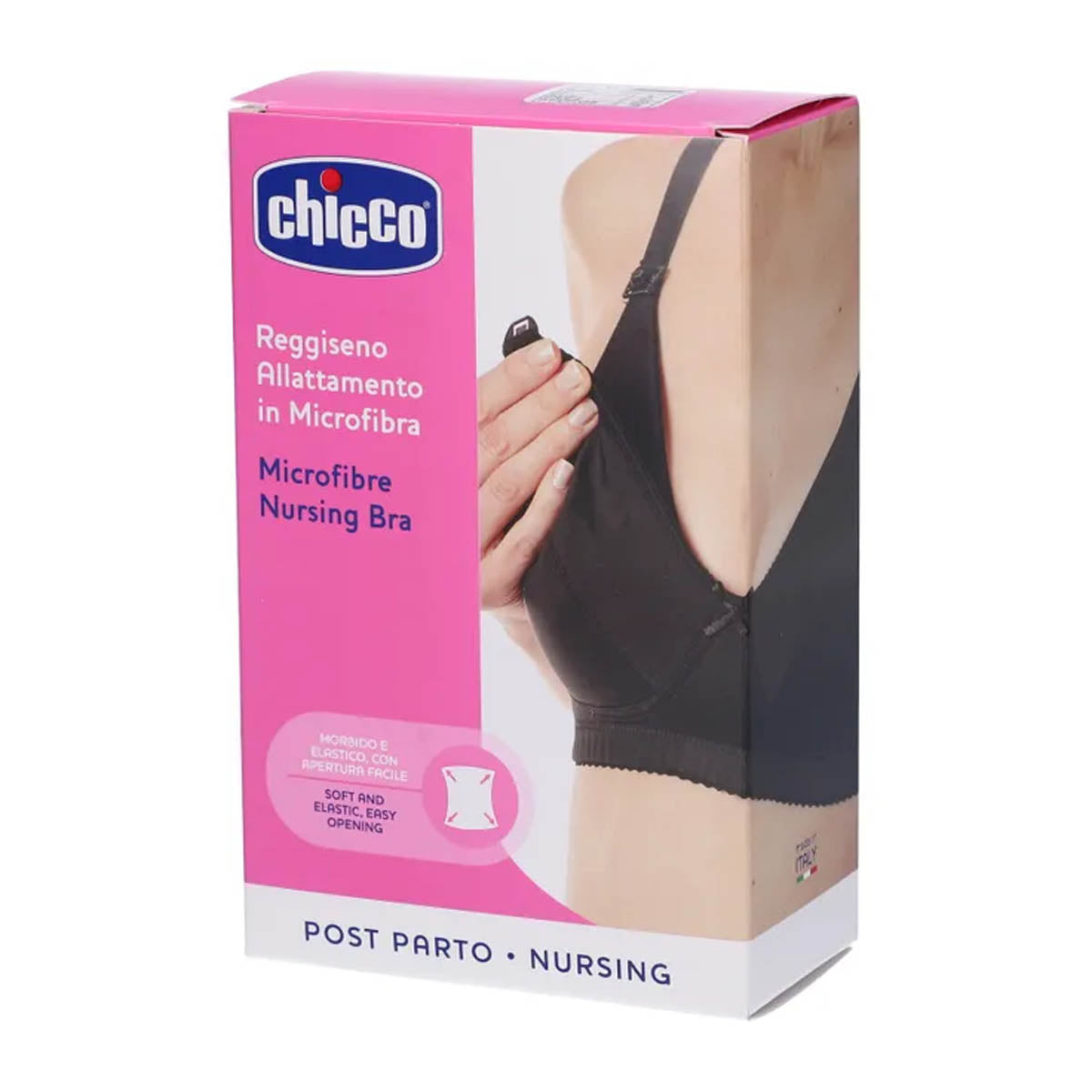 Chicco Microfiber Nursing Bra, Nero Colour